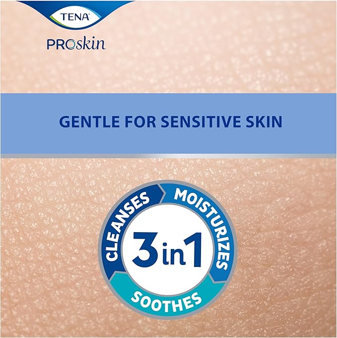 TENA ProSkin Gentle Skin Cleanser, Cleansing Cream, Skin Care Cleanser