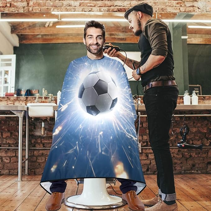 visesunny Professional Barber Cape Polyester Hair Cutting Salon Cape Apron Anti-Static Beard Bib