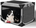 Dog Crate 30x21x21 Inch for Medium Dogs, Portable and Foldable Design Perfect for Travel or Home Use, Dog Kennel with 3-Door