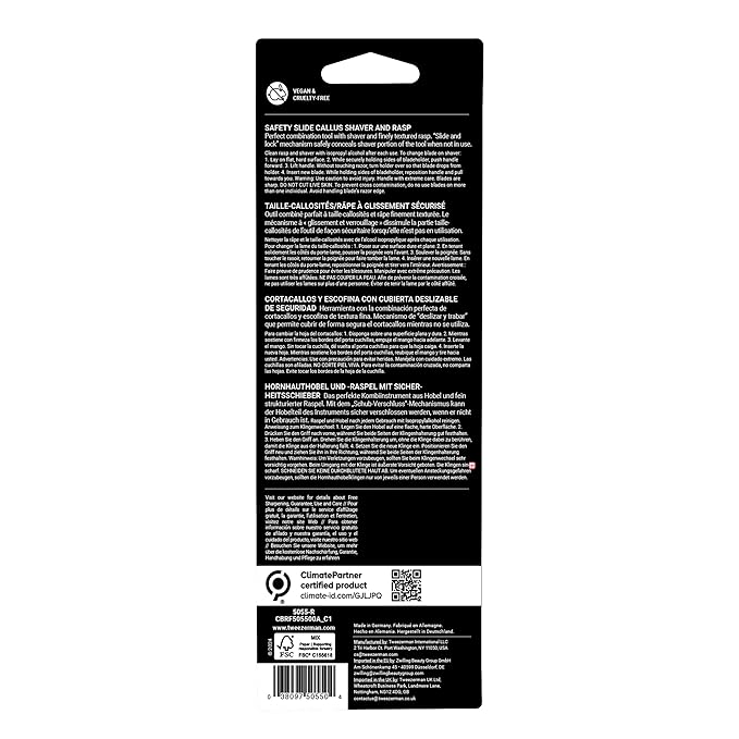 Tweezerman Safety Slide Callus Shaver/Rasp