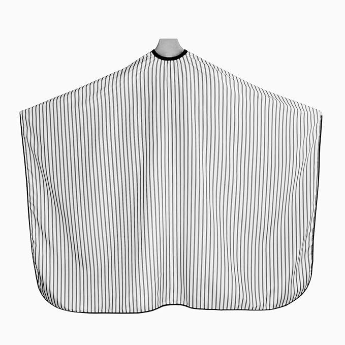 Barbers Cape Hairdressing Gown – Waterproof Professional Hairdressers Salon Cape Cloth Hair Cutting Apron for Hair Styling,Cuts and Colors - 63" x 57"