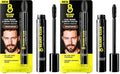The Beard Club 1 Day Temporary Beard Dye for Men - Medium Brown Beard, Mustache & Eyebrow Color for a Fuller, Well-Defined Look, Water & Sweat Resistant, Up to 30 Applications, 0.3 fl oz (Pack of 2)