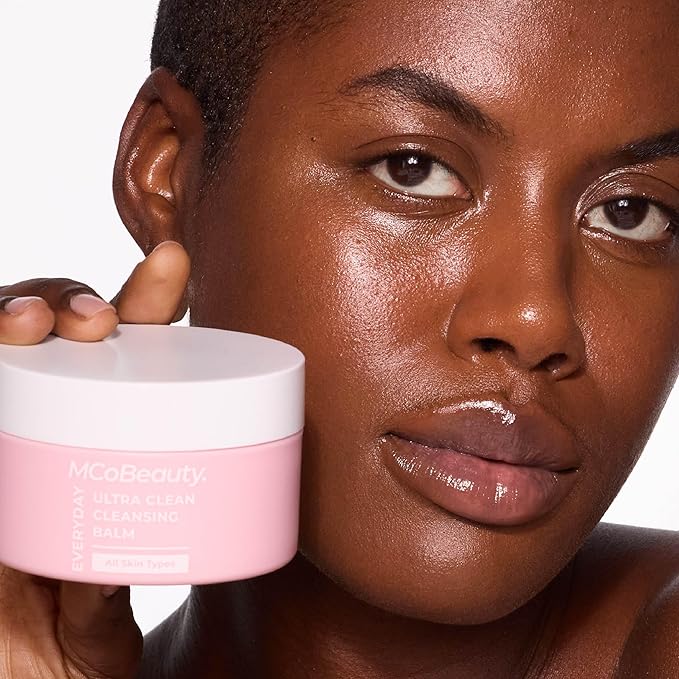 MCoBeauty - Everyday Ultra Clean Cleansing Balm - Nourishing Makeup Remover with Jojoba & Sunflower Oils - Cleans Waterproof Makeup & Impurities - Vegan, Cruelty Free Cosmetics