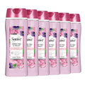 Suave Moisturizing Body Wash, with Sweet Pea Violet and Vitamin E Extract, No Parabens, No Phtahaltes, 18 Oz Pack of 6