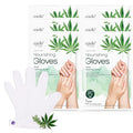 Epielle Nourishing Hand Mask 6 Pairs, Repair and Soften with Hemp & Rosemary Extract, Deep Moisturizing Gloves for Dry, Cracked Hands, Self Care Gifts for Women, Spa Kit, Easter Basket Stuffers