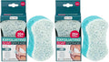 Spongeables Spongeables Exfoliating Body Wash in A Sponge, Sea Salt, Contains Avocado Oil and Vitamin E, Cleanse, Exfoliate, and Moisturize, 3.5 Oz, 20+ Washes, Pack of 2