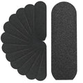 Stainless Steel Pedi File Refill, 180 Grit, Black - Pedicure Refill Pads - Foot Rasp Pad with Removable Glue,Size 5.2" L x 1.7" W
