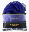 African Net Sponge Authentic - Exfoliating Back Scrub Bath Sponge with Knots - Afro Scrub Body Scrubber Exfoliator Washcloth - African Body Care Daily Use Shower Essentials