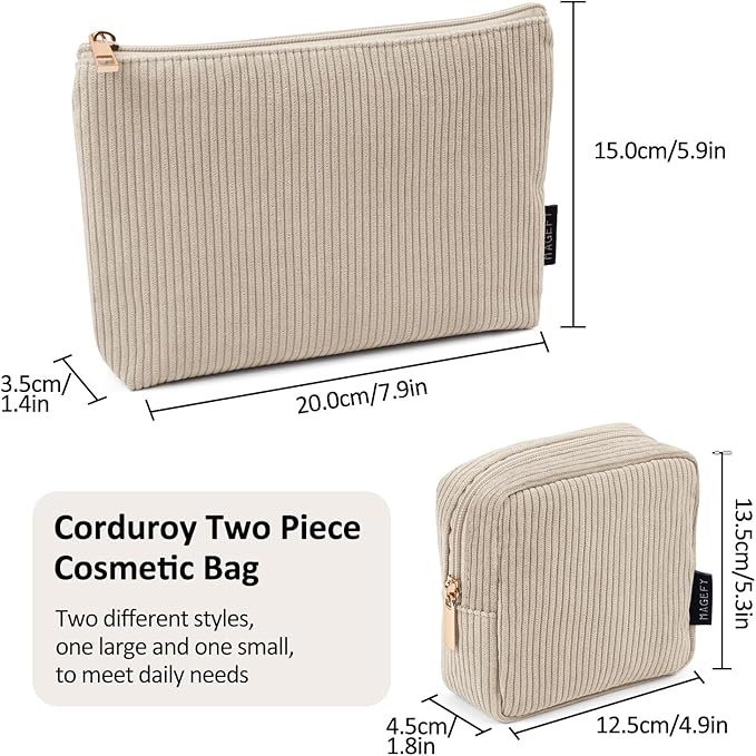 MAGEFY Makeup Bag Small Cosmetic Bag for Women