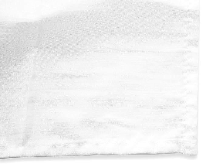 Betty Dain Lightweight Crinkle Nylon Hair Cutting/Styling Cape, Water Resistant, Ultra Lightweight Crinkle Antron Nylon, Repels Hair, Neck Snap Closure, Generous 54 x 60 Inch Size, White