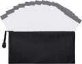 Feminine Personal Disposal Seal Bags- 100 White Opaque Seal Bags for Sanitary, Discreet Disposal for Tampons, Pads, and Liners (Black)