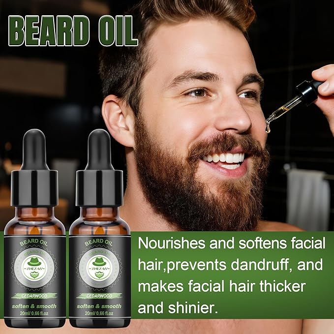 Dad Husband Christmas Gifts,XIKEZAN Beard Kit for Men Grooming with Cedarwood Wash,Conditioner,Oil,Balm,Brush,Comb,Scissors,Anniversary Valentines Birthday Fathers Gift Ideas for Men Grandpa Boyfriend