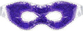 Eye See Gel Eye Mask, Purple - Cold Compress Ice Pack with Gel Beads - Microwave Safe for Heat Therapy - Great for Puffy Eyes, Dark Circles, Dry Eyes, Soothing Headaches