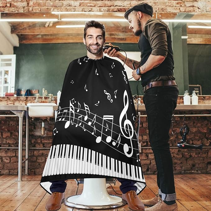 visesunny Professional Barber Cape Polyester Hair Cutting Salon Cape Apron Anti-Static Beard Bib