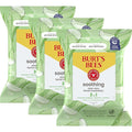 Burt's Bees Aloe Vera Face Wipes, for Sensitive Skin, Soothing Makeup Remover & Facial Cleansing Towelettes, 30 Ct. (18-Pack)