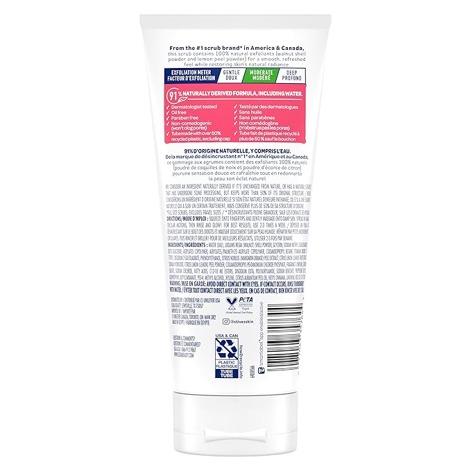 St Ives 150ml Radiant Skin Pink Lemon & Orange Scrub (Packaging may vary)