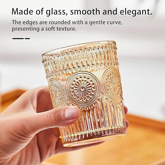 Glass Foam Soap Dispenser - Toothbrush Holder & Refillable Lotion Dispenser (S-Gold-Foaming)