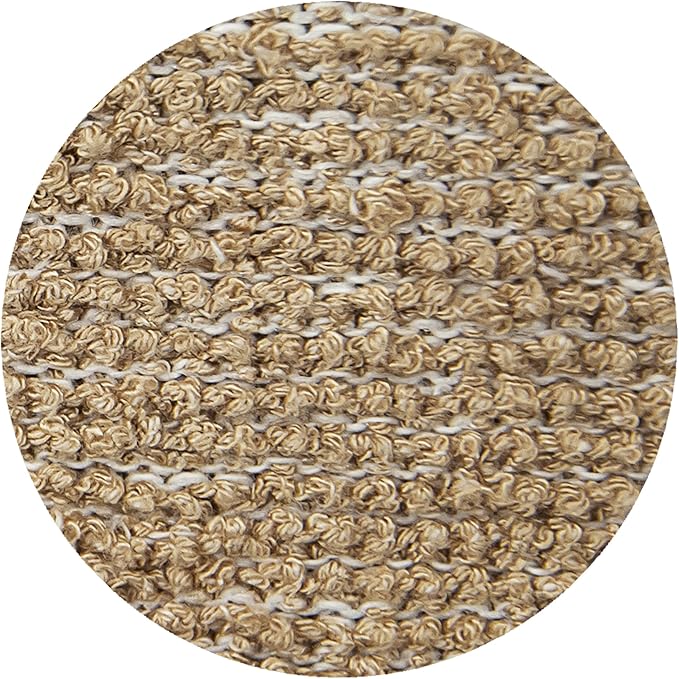 Eurow Beauty Bamboo Back Scrubber, Dual-Sided Exfoliating and Cleansing Shower Strap with Looped Handles, Gentle for All Skin Types, Reusable for Daily Spa-Like Bath Experience, 2-Pack