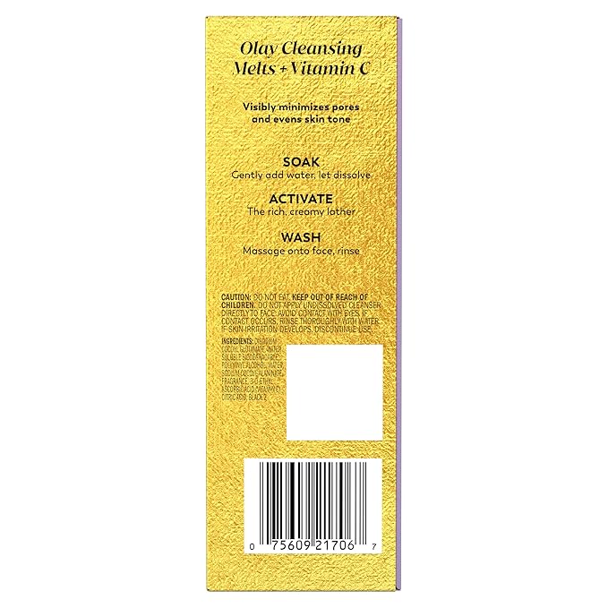 Olay x Wicked: For Good: Perfect Duo Skin Care Set, Skin Care Gift Set, 2pc, Vitamin C Cleansing Melts 12 Count, Super Serum Trial Size 0.4 FL OZ