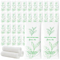 Moist Cotton Towel Bulk Moist Towelettes Individually Wrapped,White Towel Services,Refreshment Pre Moistened Towels for Dentist Travel Sport Party Hotel 200，Green tea