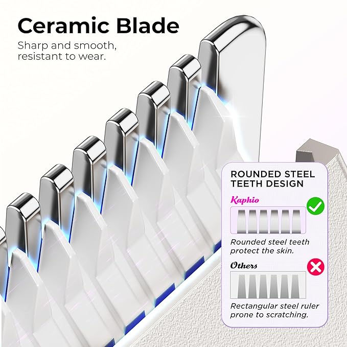 Bikini Trimmer for Women Pubic Hair: 2 in 1 Electric Razors for Women - IPX7 Waterproof Lady Shaver for Travel & Home Use