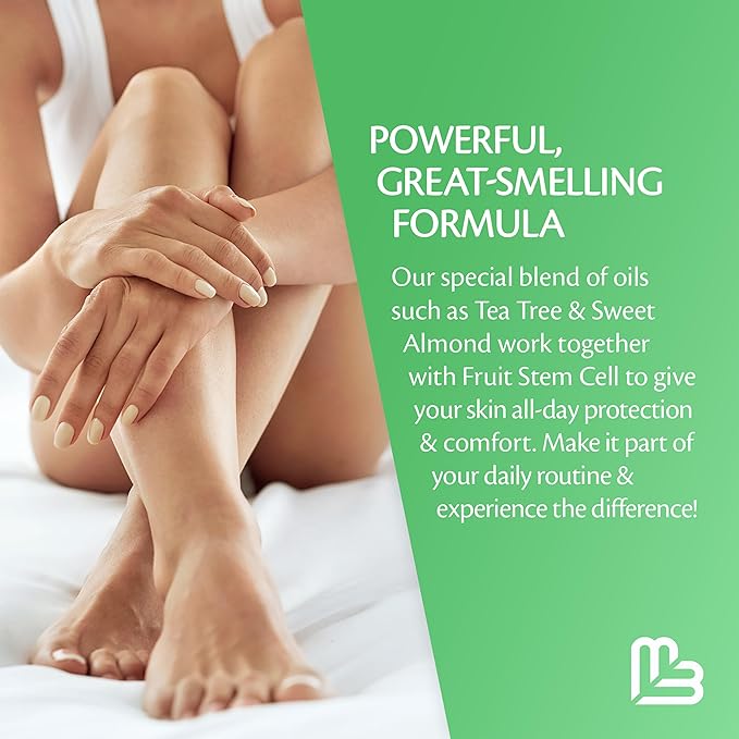 Tea Tree Oil Foot Balm – Soothing Moisturizer for Dry, Cracked Feet & Nails | Hydrating & Nourishing Skin Care for Tired, Rough, and Calloused Feet | Refreshing 2 oz Balm by M3