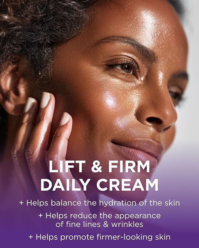 Andalou Naturals Hyaluronic DMAE Lift & Firm Skin Cream | Anti Aging Face Moisturizer with Hyaluronic Acid | Helps Reduce Fine Lines & Wrinkles | 1.7 oz
