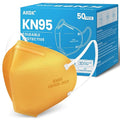 akgk KN95 Face Mask 50 PCS, Breathable Protection Masks, 5-Ply KN95 Masks, Cup Dust Safety Masks
