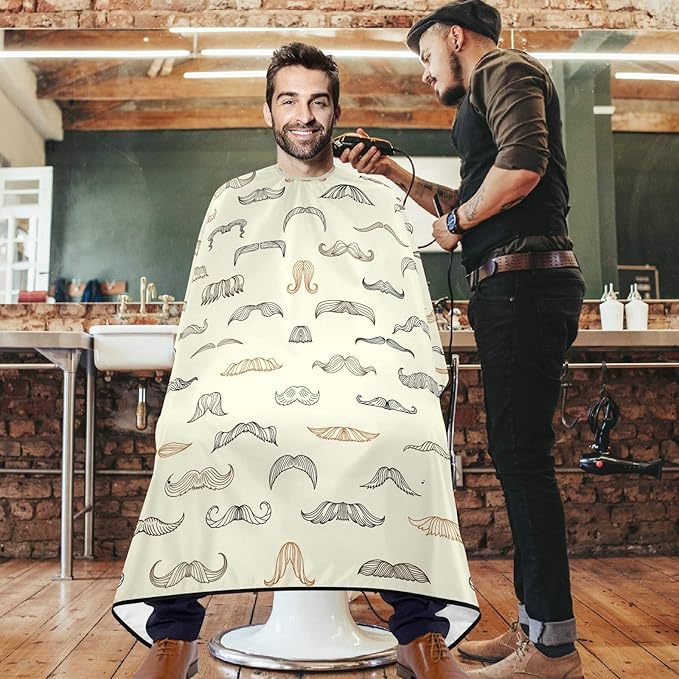 visesunny Professional Barber Cape Polyester Hair Cutting Salon Cape Apron Anti-Static Beard Bib