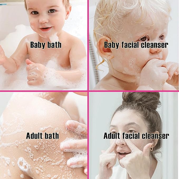 Konjac Facial Sponges for Washing Cleaning Face Body Natural Konjac Face Sponge Set for Cleansing and Exfoliating Set of 2