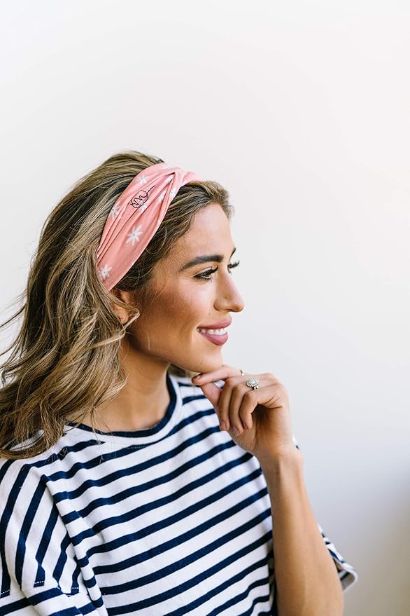 Maven Thread 4" Wide Workout Headbands for Women (2 Pack) – Non-Slip Sweatbands for Gym, Running & Yoga