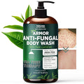 Antifungal Body Wash with Tea Tree Oil | Antifungal Soap Treats Ringworm, Back Acne, Eczema & Jock Itch | Antifungal Body Soap For Men And Women (16.9 oz)