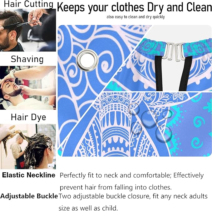 Stylish Barbershop Salon Barber Cape Haircut Cape Salon Apron Unisex Hair Cutting Apron for Men Women