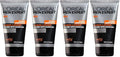 L'Oreal Paris Men Expert Hydra Energetic Daily Facial Cleanser with Charcoal,.,(Pack of 4)