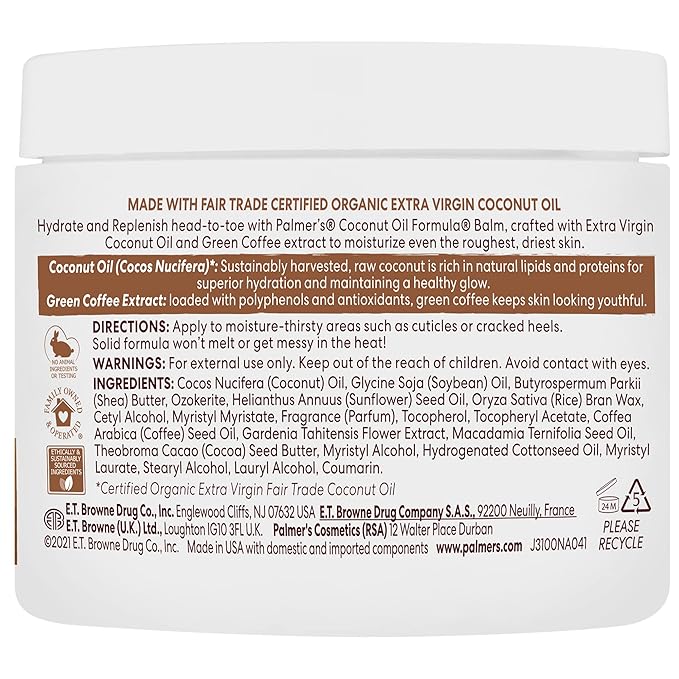 Palmer's Coconut Oil Formula Body Balm,3.5 Ounces,(Pack of 2)