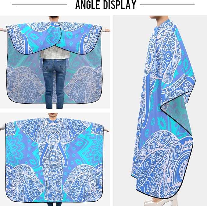 Stylish Barbershop Salon Barber Cape Haircut Cape Salon Apron Unisex Hair Cutting Apron for Men Women