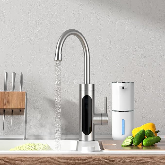 Foaming Soap Dispenser, Automatic Soap Dispenser, 13.5oz/400ml Automatic Soap Dispenser Touchless, USB Rechargeable 4 Level Adjustable Electric, for Bathroom, Kitchen,Hotel