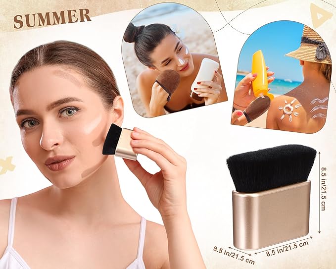 5 Pcs Self Tanning Mitt Applicator Set with Self Tanner Mitt Exfoliating Glove Tanning Back Lotion Applicator Mini Glove Tanner Brush for Self Sunless Tanning Oil Lotion Mousse