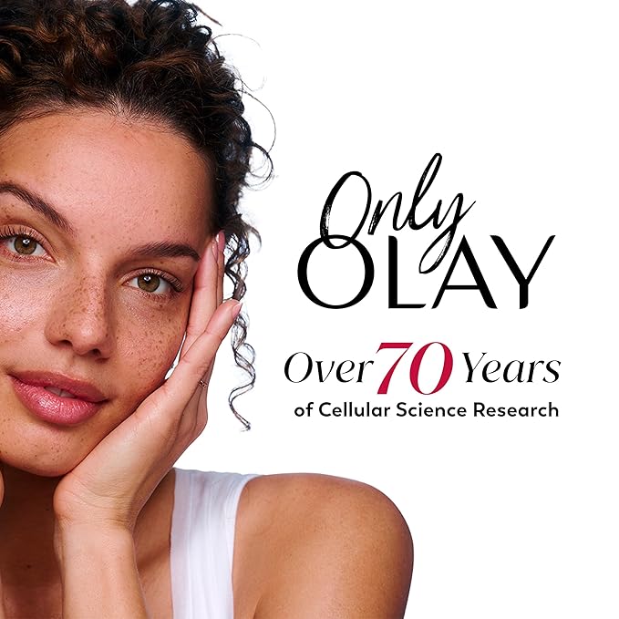 Olay Super Cream with Sunscreen SPF 30, Trial Size, Lightweight Face Moisturizer with Sun Protection, 5-in-1 Skin Care Benefits - Hydrating, Brightening, Firming - Niacinamide, Vitamin C, 15 mL