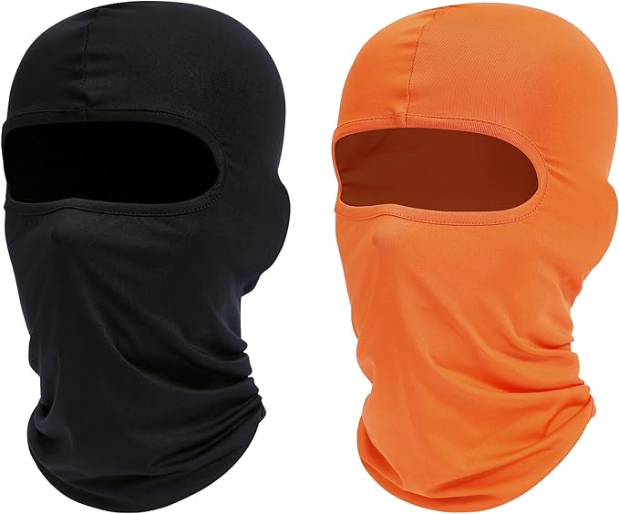 Ski Mask Balaclava Shiesty, 2 Pack Cold Winter Warm Windproof Motorcycle Neck Gaiter for Men/Women