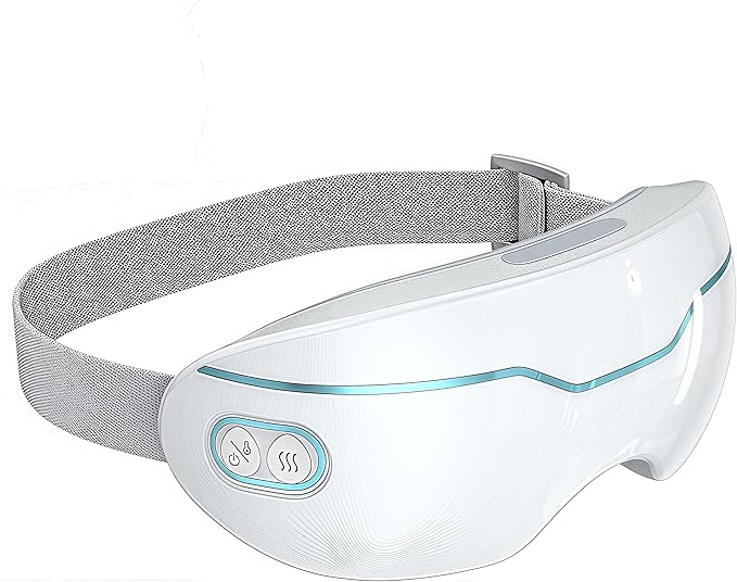 Eye Steamer for Dry Eye, Steam Therapy Mask 2 Levels, Adjustable Steam Eye Massager with Heat, Smart Hot & Cold Nano Mist Eye Moisturizing, Gifts for Women Men Mom Dad