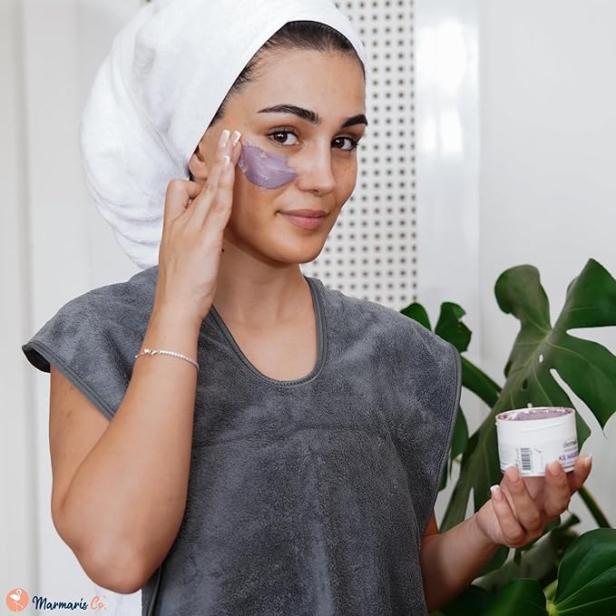 Set of 6 U-Shaped Esthetician Towels – Soft Microfiber Facial & Massage Towels, Spa & Salon Essentials for Facials, Skincare, and Massage Treatments