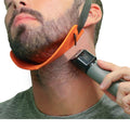 Quality Time Beard Neckline Shaper Guide; Hands-Free, Durable, the Original Premimum Adjustable, Beard Template, Do-it-yourself Neck Haircut Tool, Beard Lineup Shaping Guard/Stencil, Made in USA
