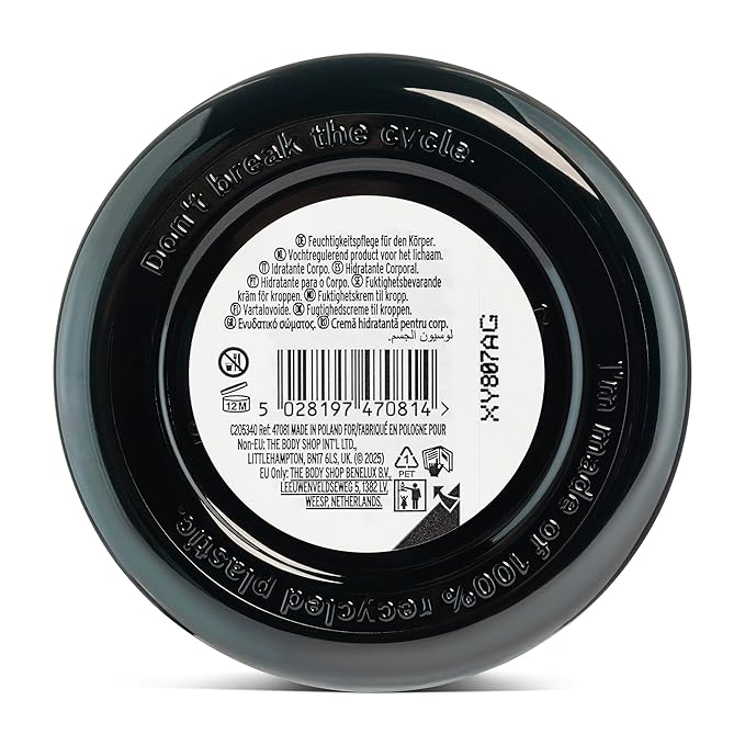The Body Shop Dewberry Body Butter | 96hr Hydration with Rich Shea Butter for Dry Skin | for All Skin Types, Fruity Floral Scent, Vegan, 50 ml / 1.69 oz