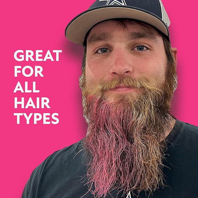 Fun In by Sun In Temporary Hair Color with Easy Brush Applicator for Kids, Teens & Adults - Washable One day color for Festivals, Events & Parties - All Hair Types