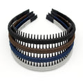 Women's Fashion Headbands teeth comb hair bands Comfy hair accessories Non-slip hair hoop(4 Colors)