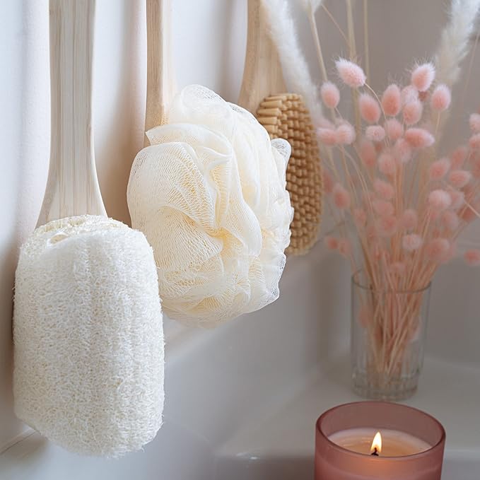 EcoTools EcoPouf Bath Brush, 1 Count
