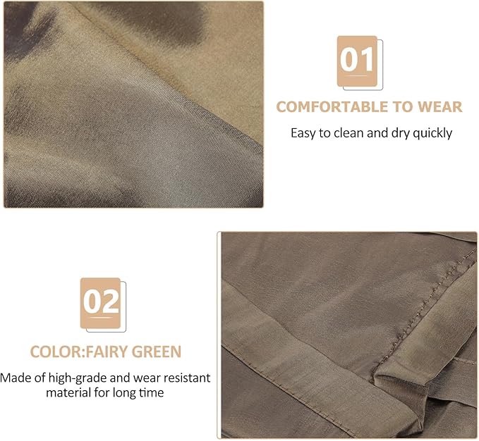 Hairdressing Client Gown Cape for Beauty Salon Barber Shop Comfortable Easy to Clean Hair Cutting Cape for Home Use Stylish Gold