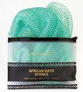 African Net Sponge Authentic - Exfoliating Back Scrub Bath Sponge with Knots - Afro Scrub Body Scrubber Exfoliator Washcloth - African Body Care Daily Use Shower Essentials
