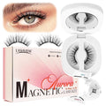LASHVIEW Magnetic Eyelashes Natural Look, Reusable Magnetic Lashes with Applicator, No Glue Needed, Windproof & Waterproof,Comfort RCM01-1